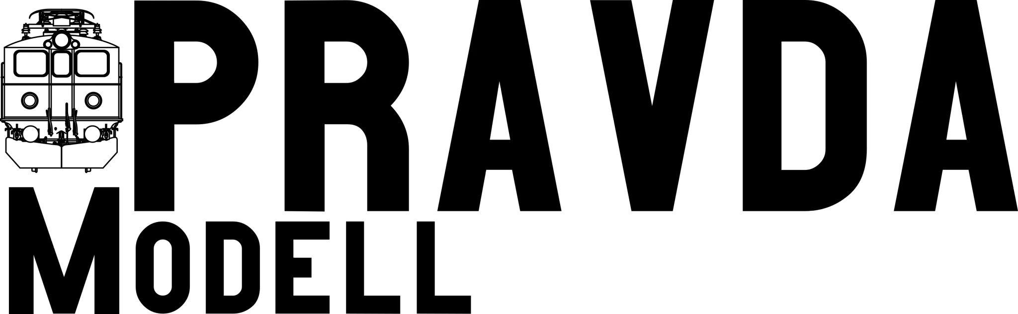 Pravda Modell Logo with Name